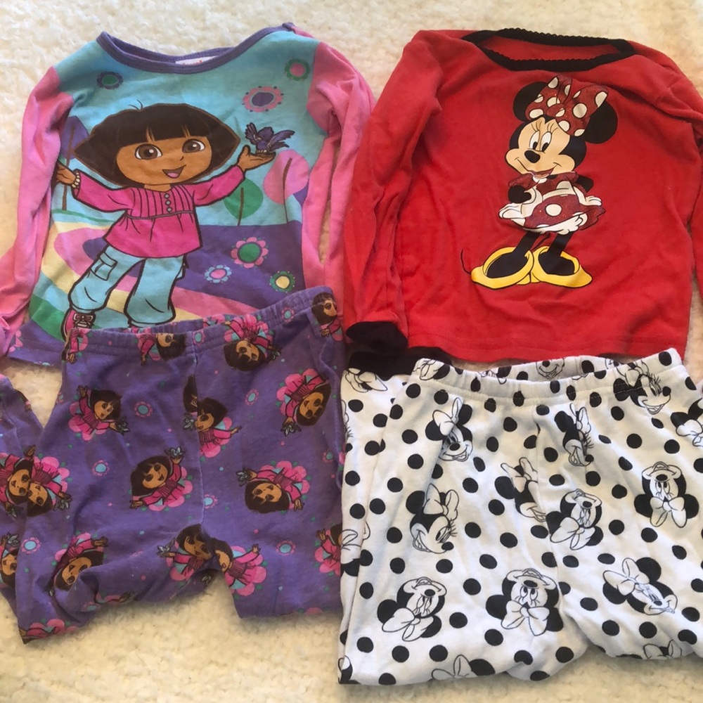2 pajama sets